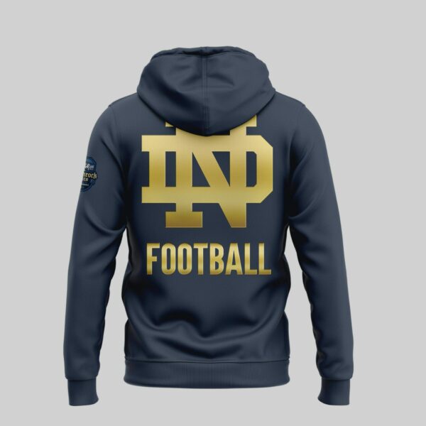 Premium Notre Dame Football Merch - Limited Edition Notre Dame Shamrock Series 2025 Hoodie - Be Bold, Be Gold: Notre Dame Fan Wear!