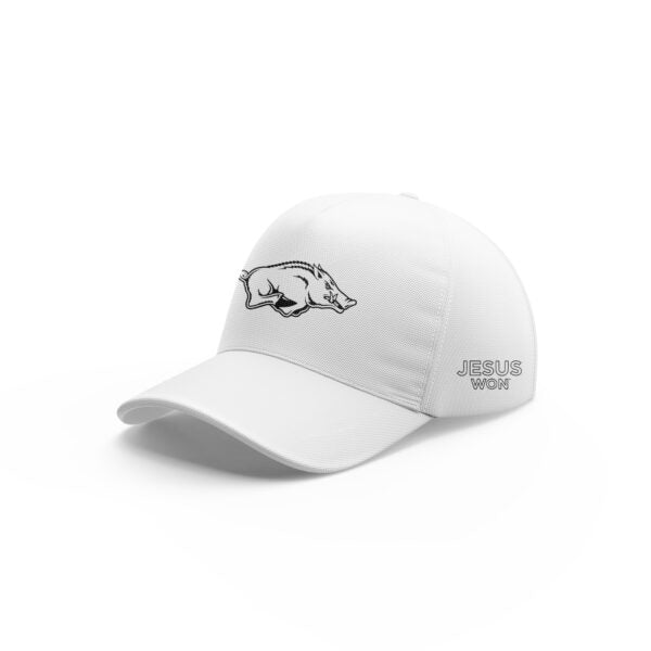 2024 Premium Arkansas Razorbacks 3D Shirt - Woo Pig Sooie Limited White T Shirt Jogger & Cap Combo