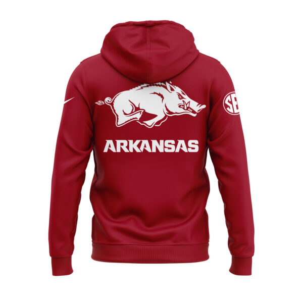 Arkansas Razorbacks Hoodie 2024 Season - Limited Edition Jesus Won Red Hoodie Jogger & Cap Combo