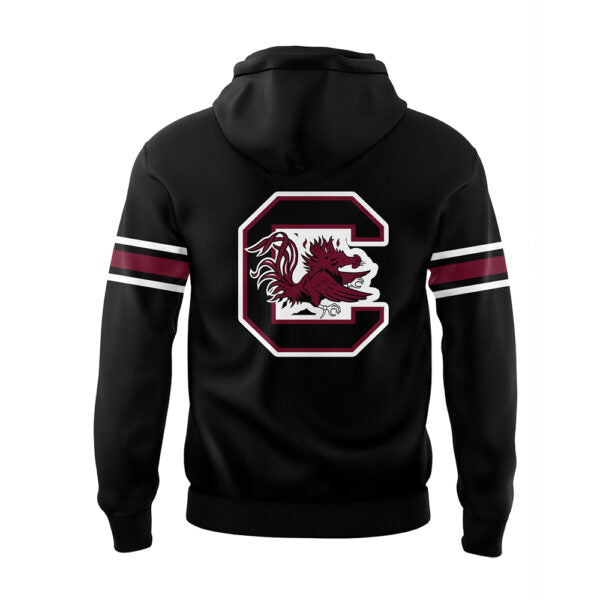 Premium South Carolina Gamecocks Gear - South Carolina Gamecocks 2025 All-Black Edition Pullover Hoodie