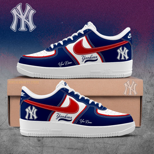 2024 Premium New York Yankees World Series Shoe - New York Yankees Custom Name For Fans Shoes