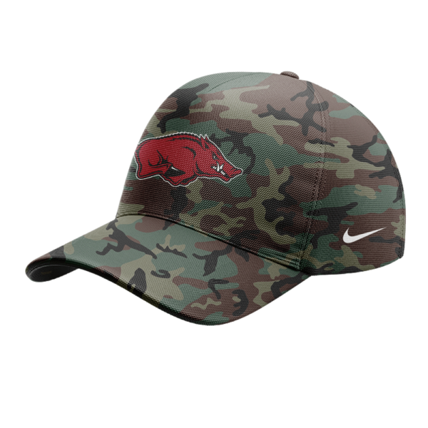 2024 Premium Arkansas Razorbacks Veteran Camo Jersey Shirt - Limited Edition Custom Name Jersey Jogger & Cap Combo