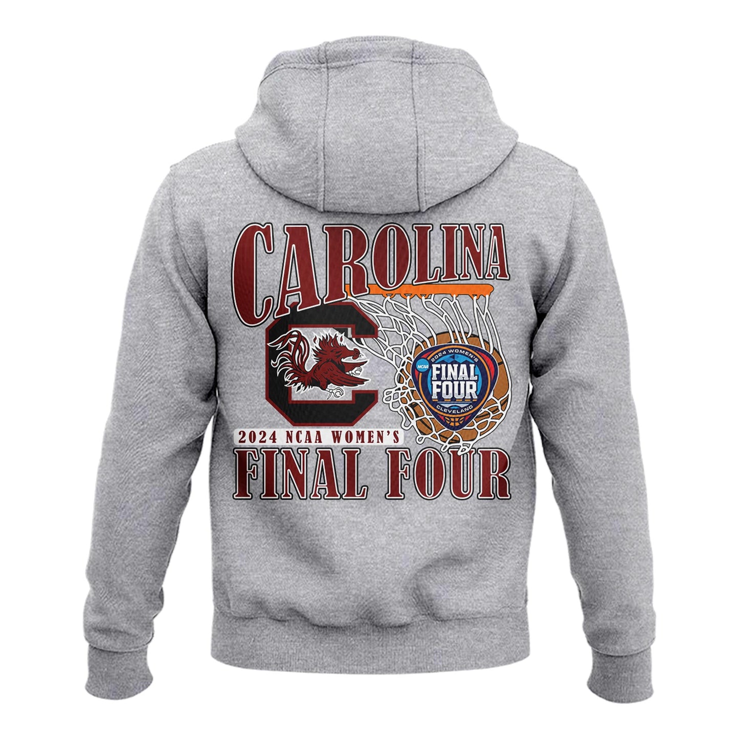 Premium South Carolina Gamecocks Gear - Womens Basketball Final Four 2024 Hoodie