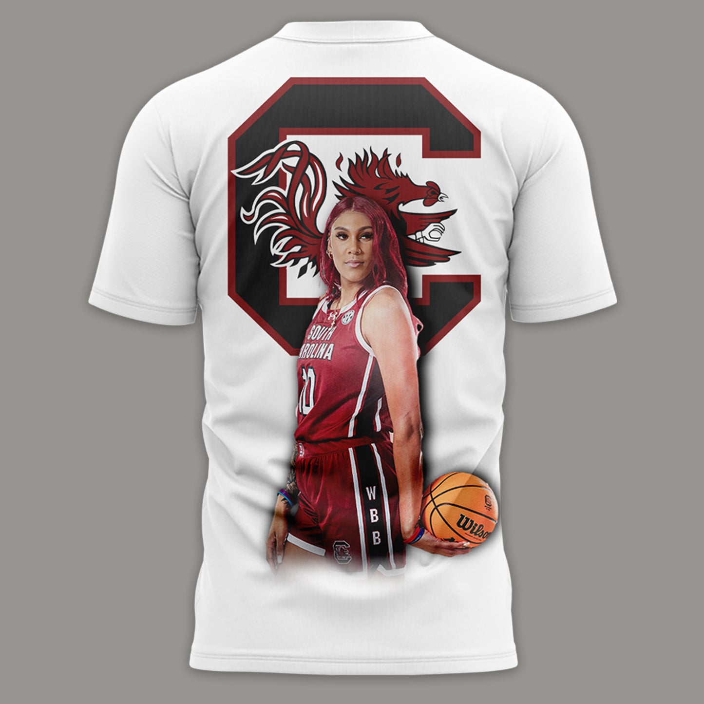 Premium South Carolina Gamecocks Gear - South Carolina Basketball Womens T-Shirt Custom Number