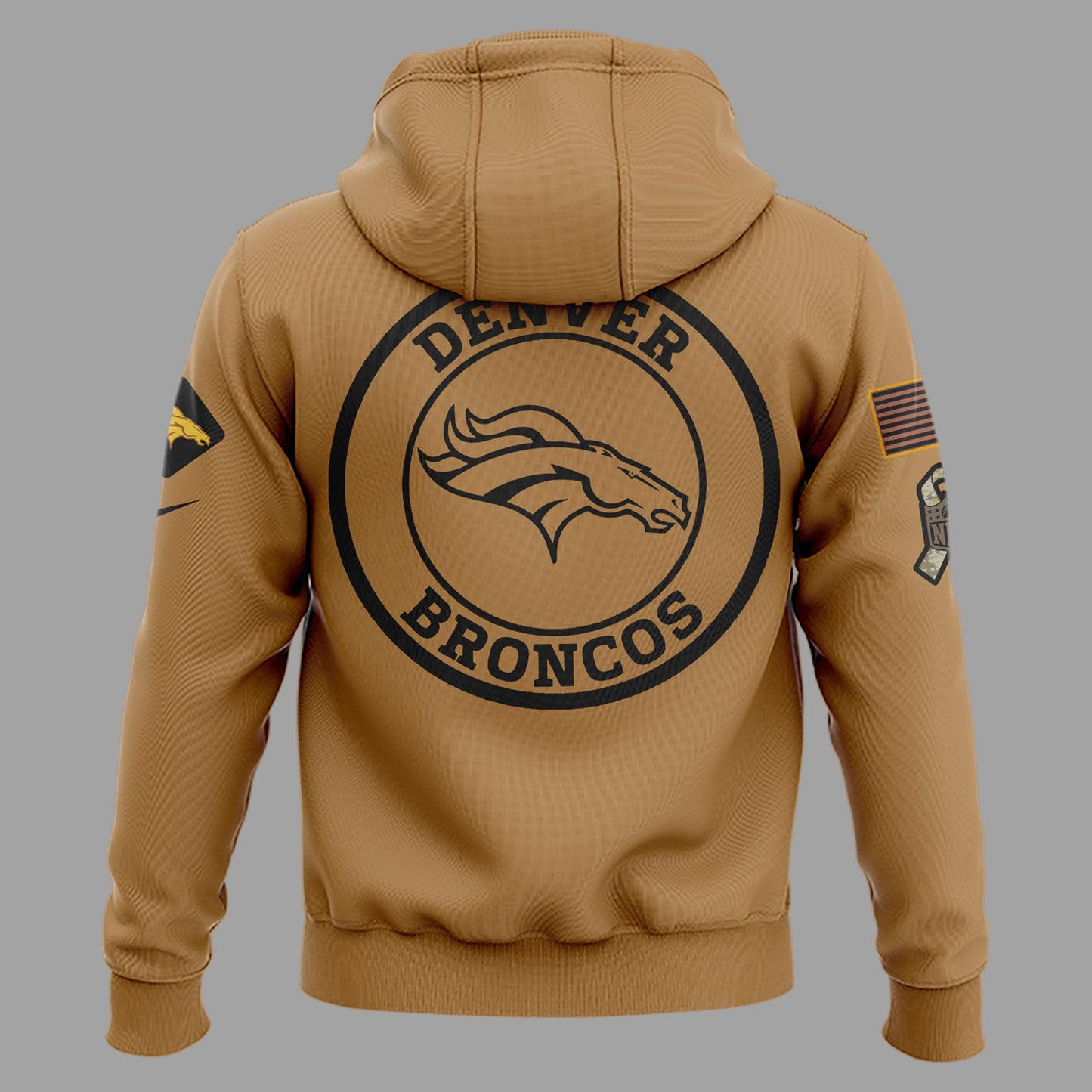 Denver Broncos Salute To Service Hoodie Combo - Denver Broncos Veteran Hoodie New Release