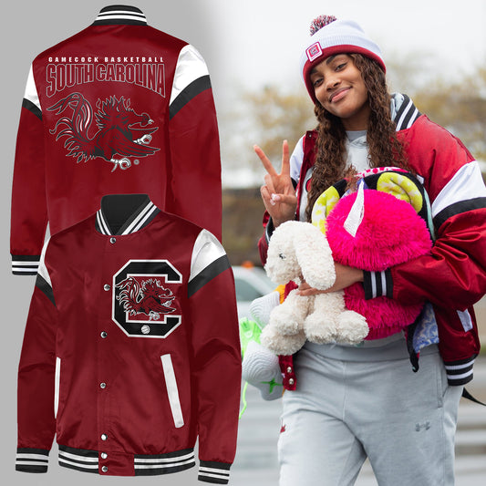 Limited Edition_South Carolina Women Basketball Bomber Jacket