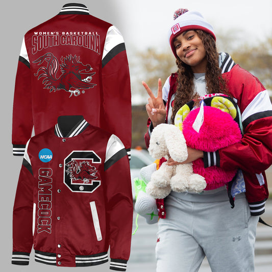 Special New South Carolina Basketball Women Bomber Jacket