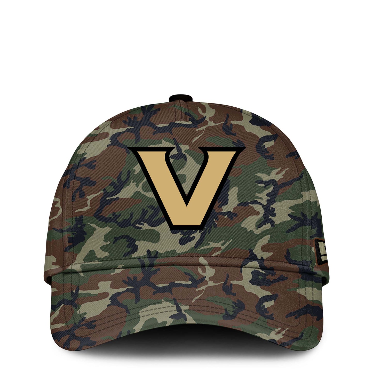 Premium NCAA Camo Gear - Vanderbilt Football 2025 Military Appreciation Club Hoodie