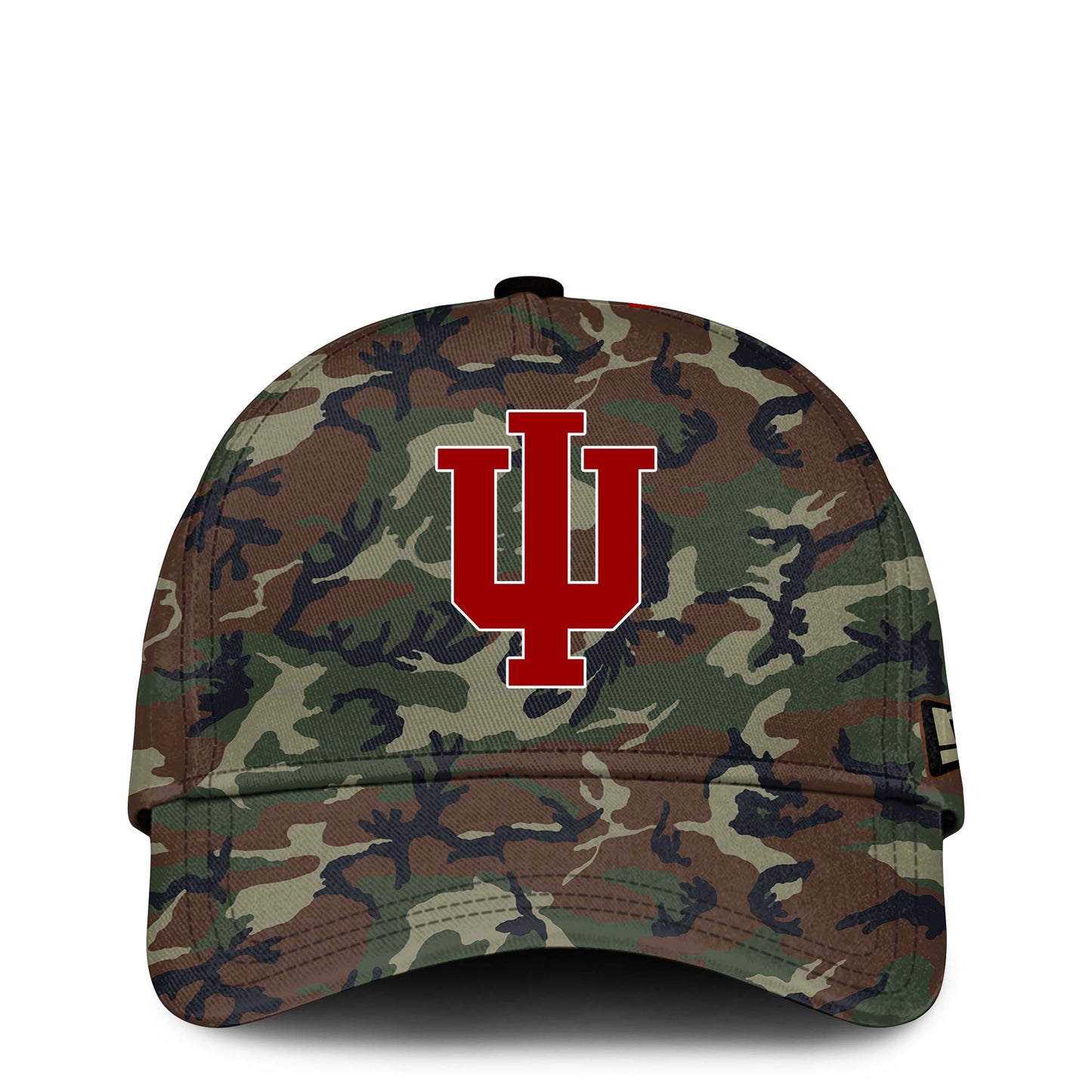 Premium NCAA Camo Gear - Indiana Hoosiers 2025 Military Appreciation Club Pullover Hoodie Camo