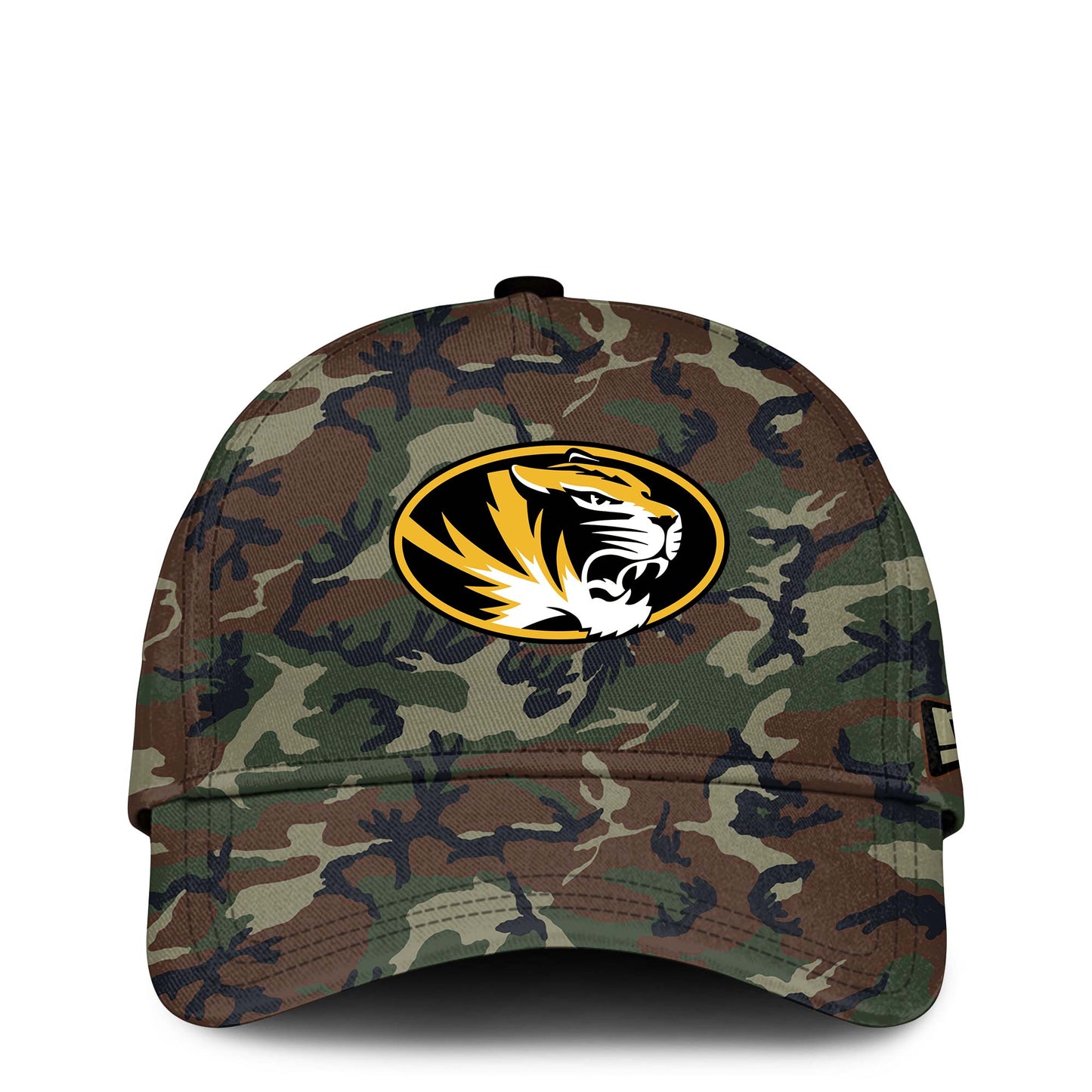 Premium NCAA Camo Gear - Mizzou Football 2025 Military Appreciation Club Hoodie