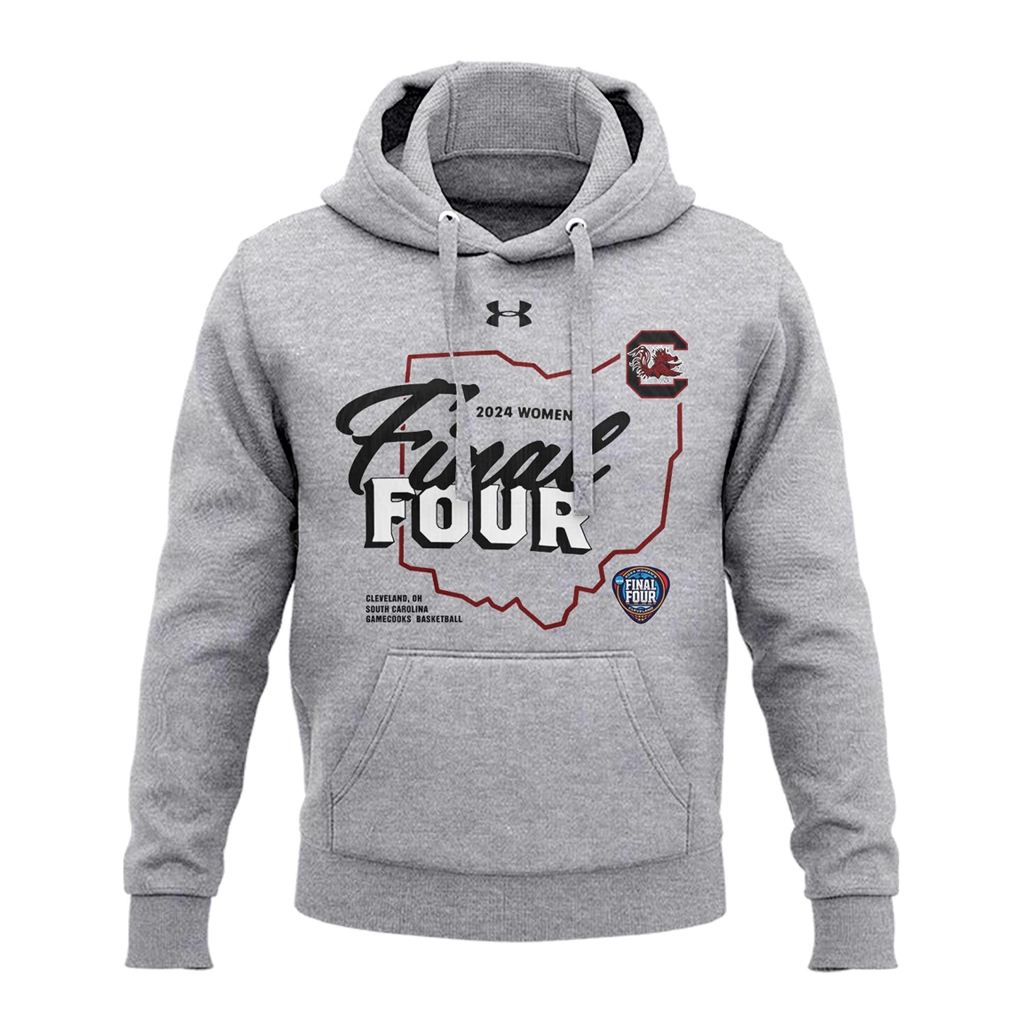 Premium South Carolina Gamecocks Gear - Womens Basketball Final Four 2024 Hoodie