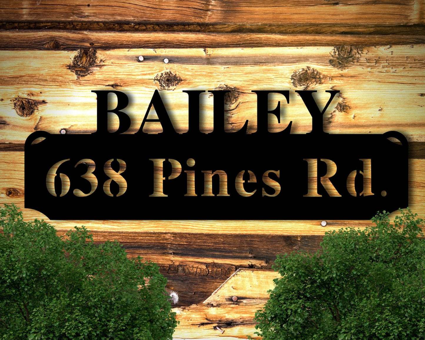 Personalized Metal Address Sign for House, Address Plaque Metal, Custom Metal Address Sign, Custom Address Sign, Metal Sign for Home