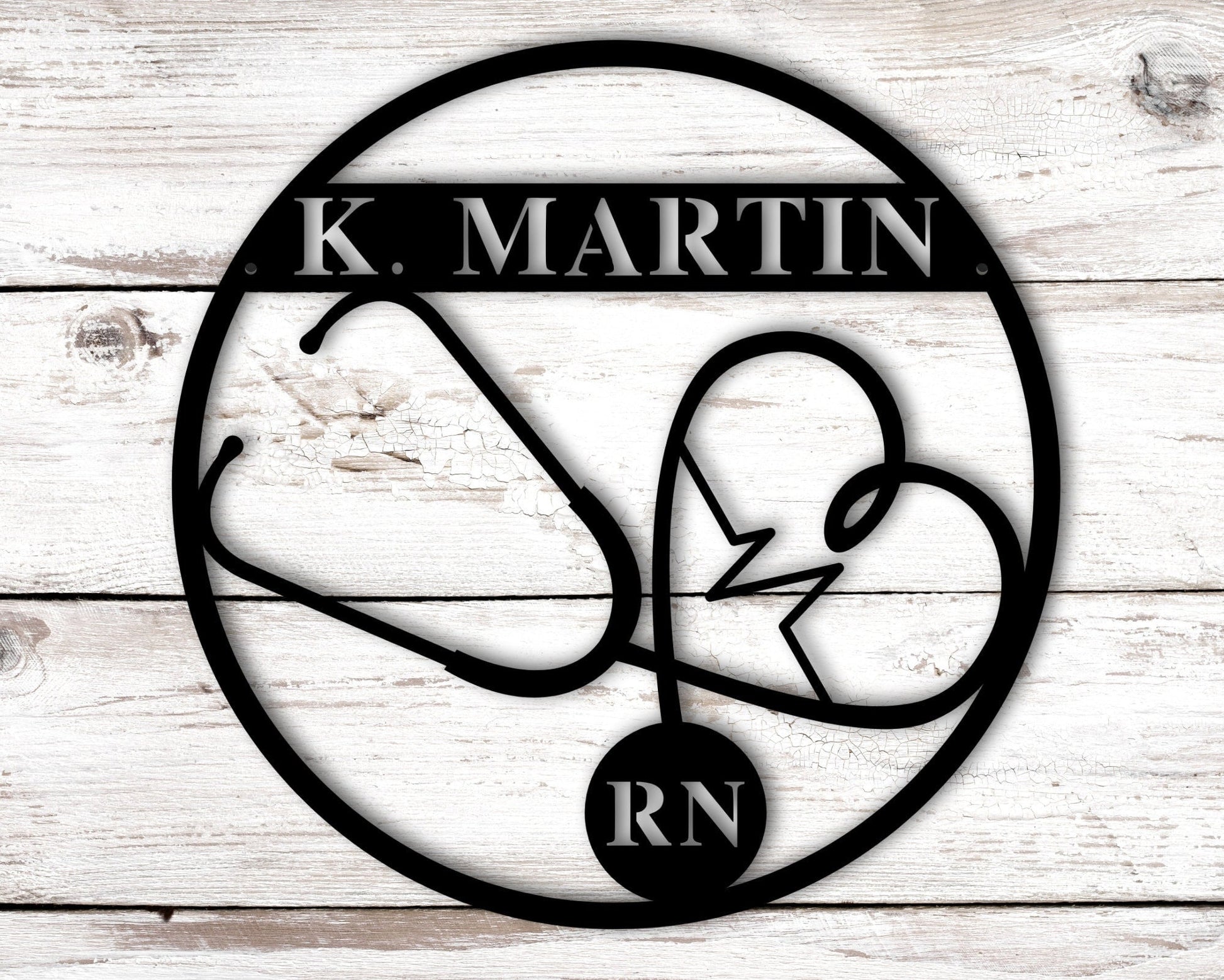 Personalized Nurse Sign, Personalized Nurse Gift, Nurse Decor, RN Gifts, LPN Gifts, CNA Gifts, Doctor Gift, Personalized Metal Sign