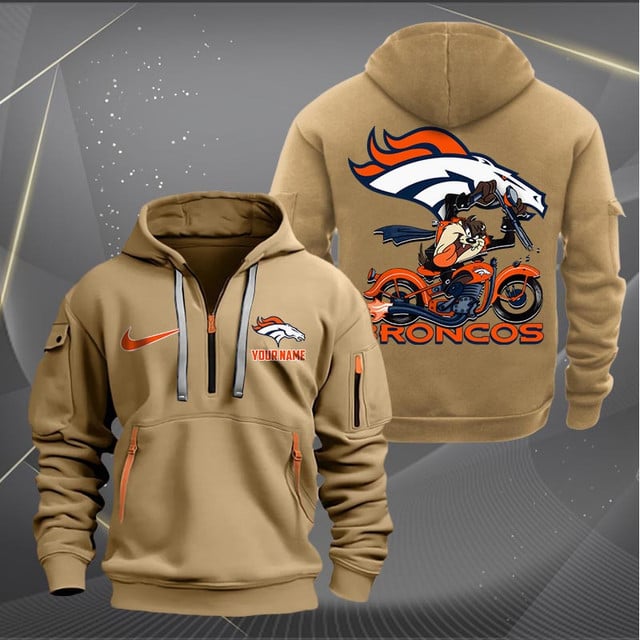 Denver Broncos New Hoodie 2024 - Raider Version Heavy Hoodie For Broncos Fan - Unique Custom Name Name Shirt For Christmas