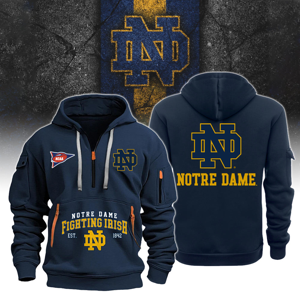 Premium Notre Dame Football Merch - Notre Dame 2025 New Hoodie Limited Edition V1 - Be Bold, Be Gold: Notre Dame Fan Wear!