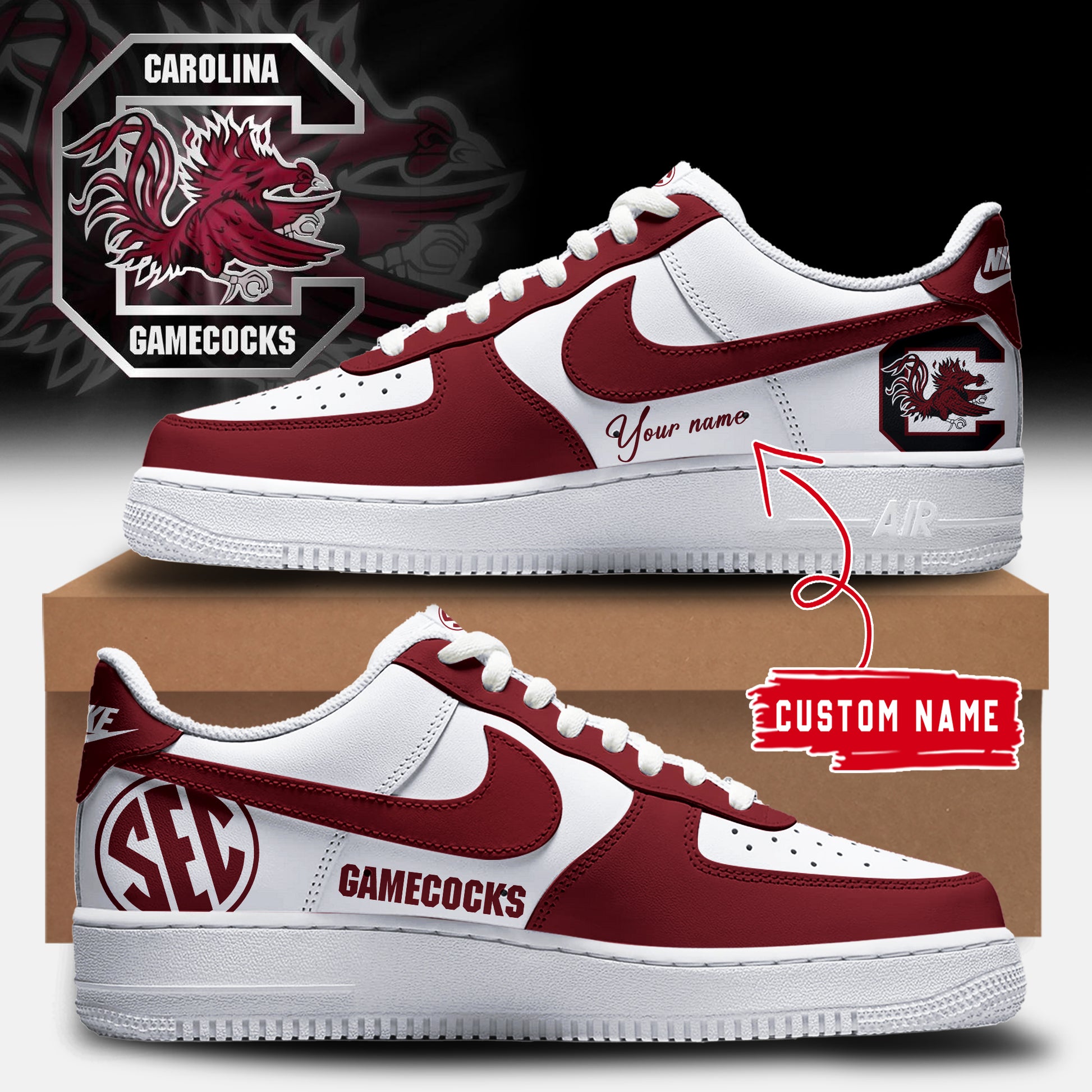 Special New South Carolina Womens Basketball Sneakers