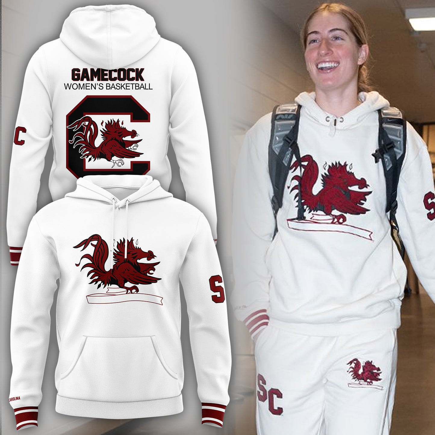 Premium South Carolina Gamecocks Gear - Women Basketball Limited Edition 2024 Hoodie