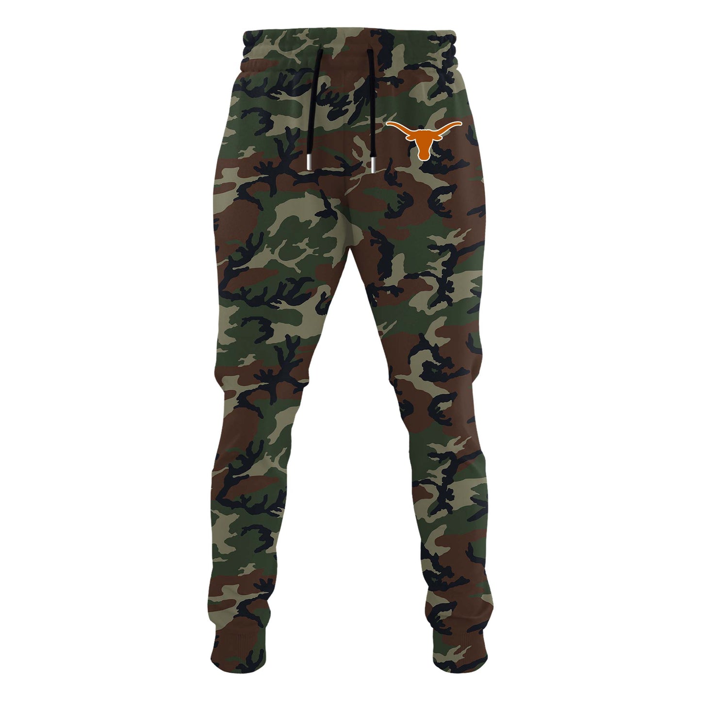 Premium NCAA Camo Gear - Texas Longhorn Football 2025 Military Appreciation Club Hoodie