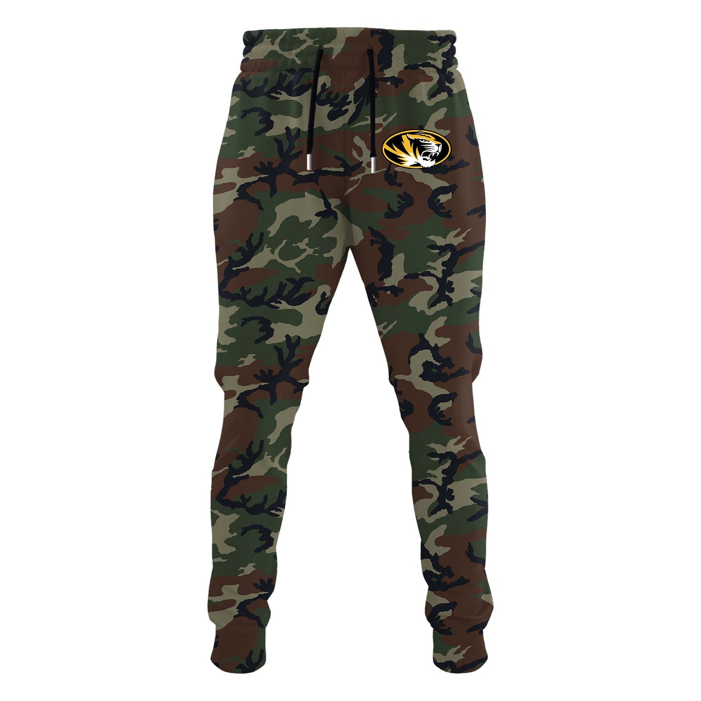 Premium NCAA Camo Gear - Mizzou Football 2025 Military Appreciation Club Hoodie