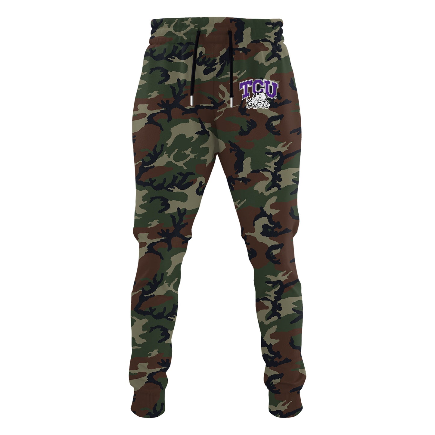 Premium NCAA Camo Gear - TCU 2025 Military Appreciation Club Hoodie