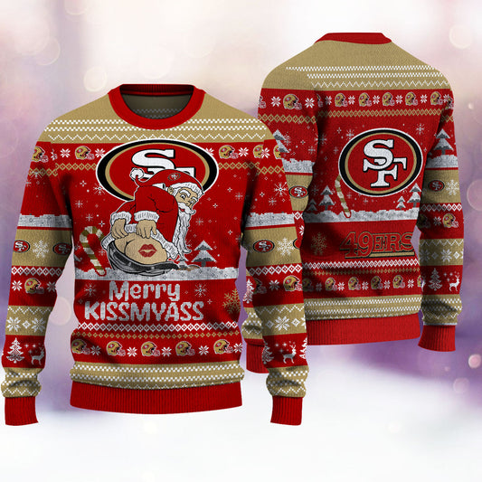 San Francisco ers Merrykissmyass Knitted Sweater