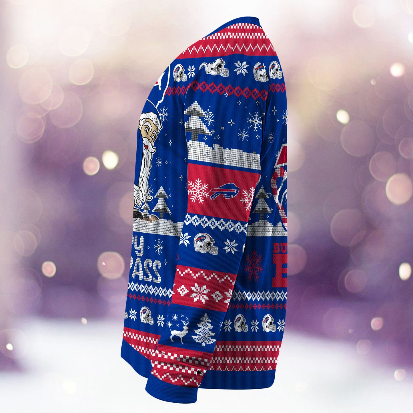 Buffalo Bills Merrykissmyass Knitted Sweater