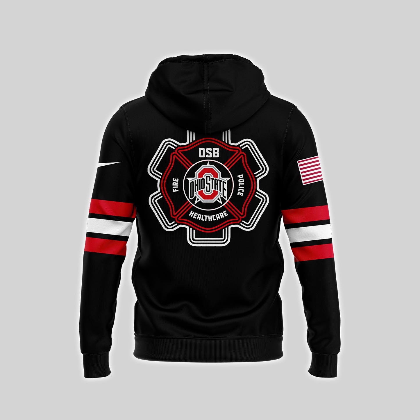 Ohio State Buckeyes x 2024 Firefighter Appreciation Night Premium Limited Pullover Hoodie