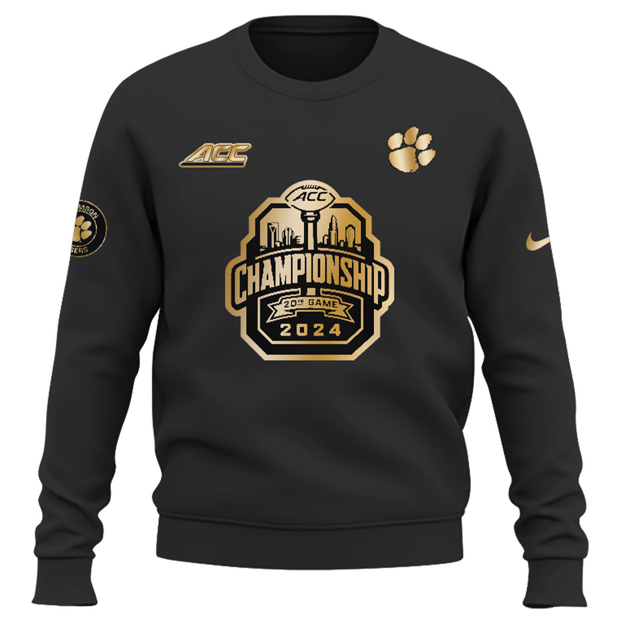 Premium Clemson Tigers Gear - Clemson Tigers Atlantic Coast Champions Limited Edition Sweatshirt 2024 - Unique Gift For Clemson Tigers Fan