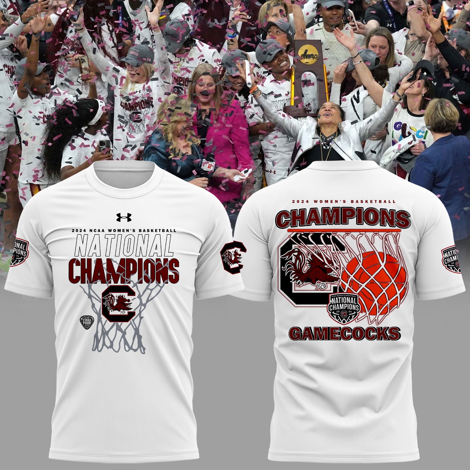 NCAA_South Carolina Womens Basketball National Champions 2024