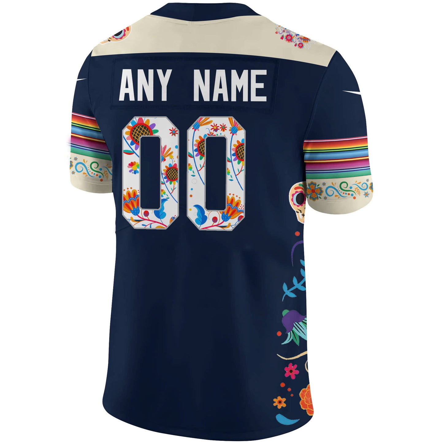 Denver Broncos Jersey 2024 Season - Denver Broncos 2024 Dia De Los Muertos Premium Limited Jersey- Denver Broncos Jersey For Mexican DB02