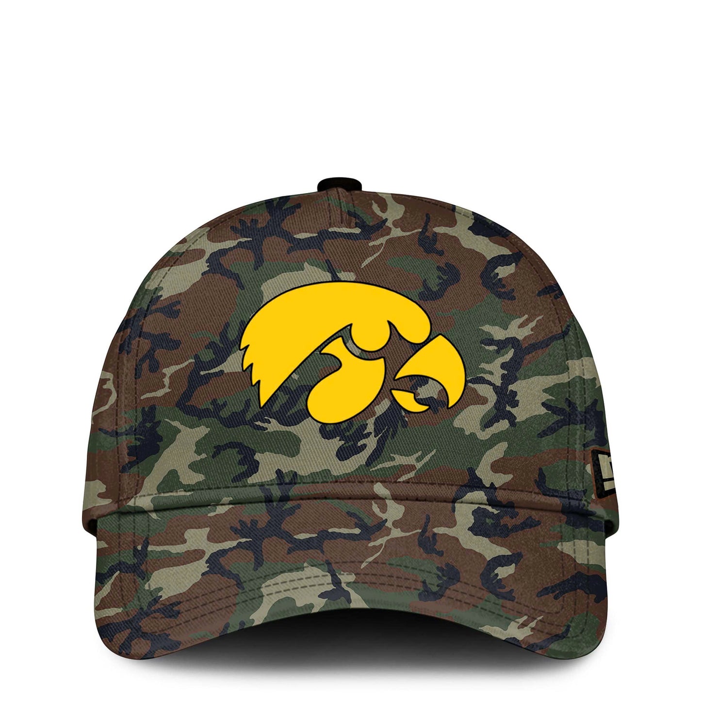 Premium NCAA Camo Gear - Iowa Football 2025 Military Appreciation Club Hoodie