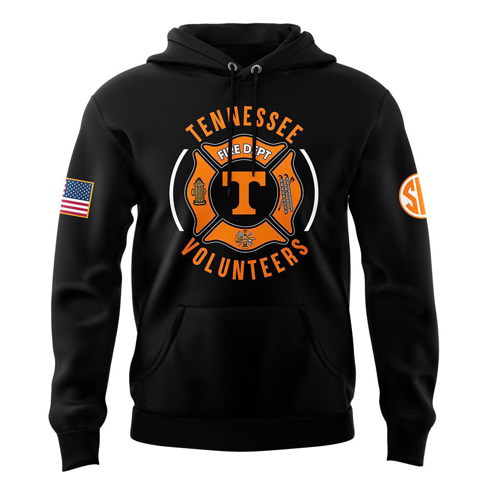 Premium Merch For Loyalists - Tennessee Football Volunteers x 2024 Firefighter Appreciation Night Premium Limited Hoodie