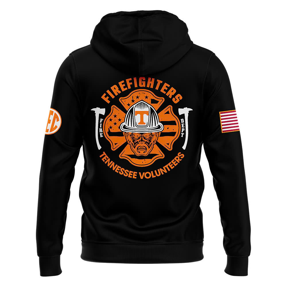 Premium Merch For Loyalists - Tennessee Football Volunteers x 2024 Firefighter Appreciation Night Premium Limited Hoodie