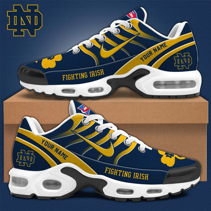 Premium Notre Dame Football Merch Notre Dame 2025 TN Plus Sneakers